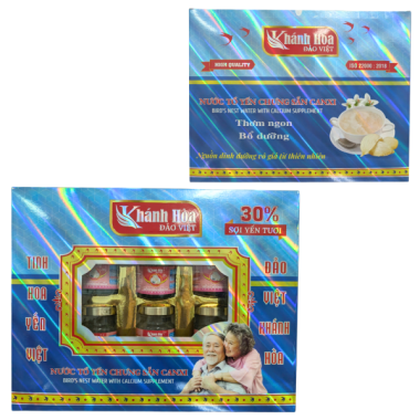 Nước tổ yến chưng sẵn canxi hộp bóng