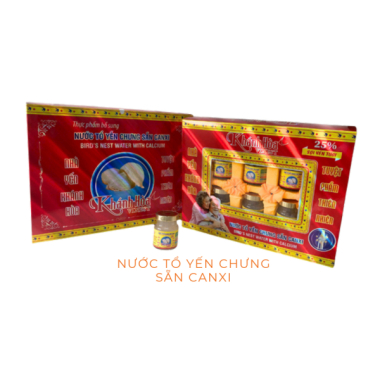 Nước tổ yến chưng sẵn canxi Vinest